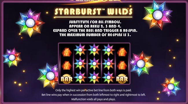 starburst wilds