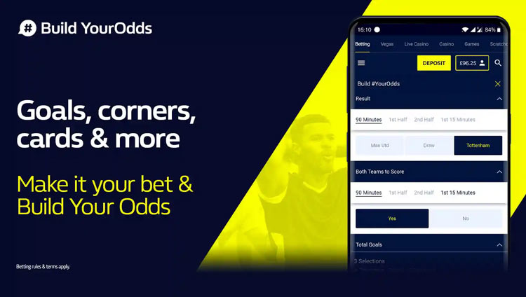 William Hill Build Your Odds