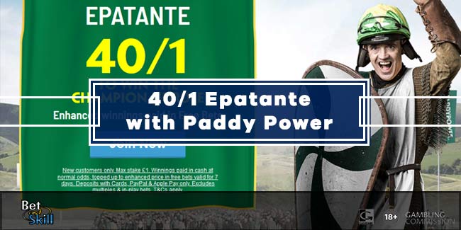 Get 40/1 Epatante To Win The Champion Hurdle with Paddy Power