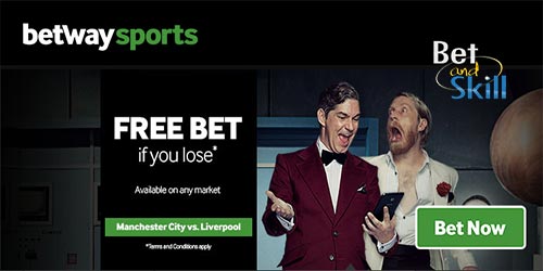 Man City v Liverpool Money Back Offer at Betway - Free Bet if You Lose!