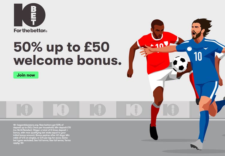 10Bet Betting Bonus