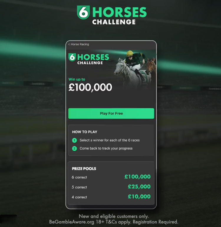 6 Horses Challenge from bet365
