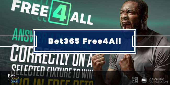 Free 4 All Bet365: nova promoção do site
