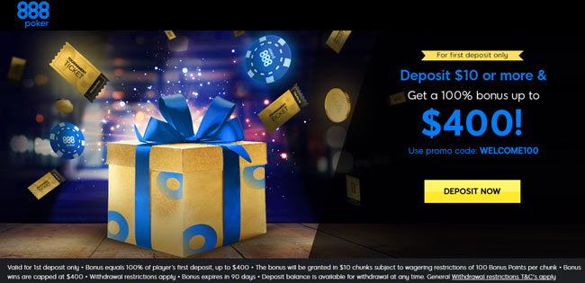 £20 free for online poker - 888poker 888poker welcome bonus