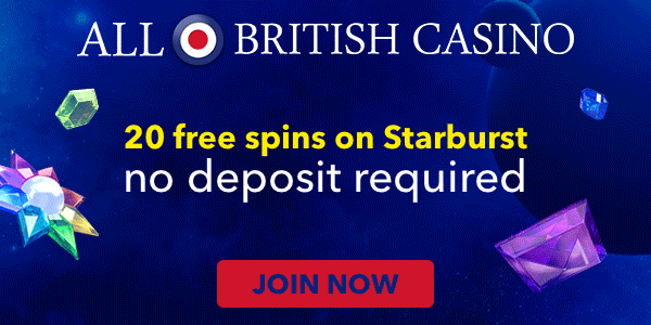 AllBritishCasino no deposit free spins