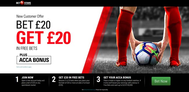 BetStars betting bonus Betstars Betting Bonus