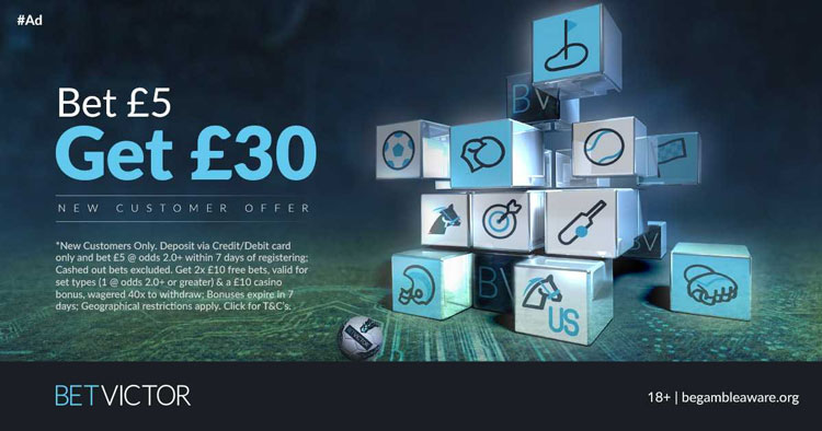 BetVictor Betting Bonus