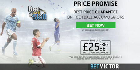 BetVictor Price Promise: Best Odds Guarantee on Football Accumulators
