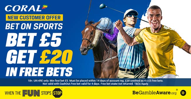 Coral betting bonus coral horse racing free bet