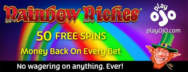 play ojo rainbow riches bonus