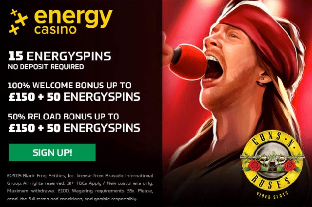 energy casino no deposit free spins