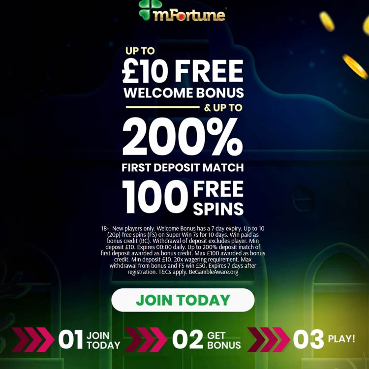 mfortune casino bonus
