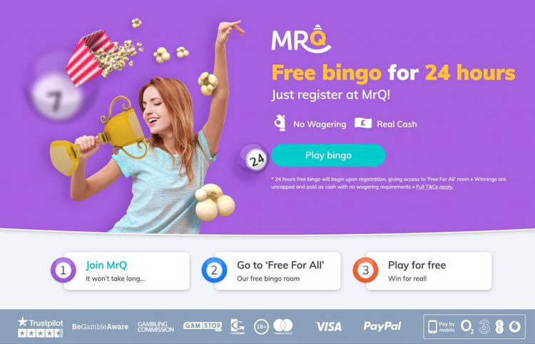 mrq bingo bonus