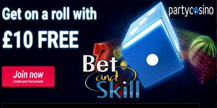 Party Casino: $10 no deposit bonus to play online slots games