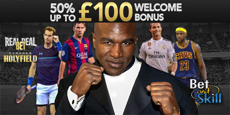 RealDealBet UK £100 betting bonus with promo code UK100