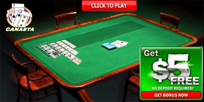 Rubl.com Games - Canasta game online. Play two-player canasta