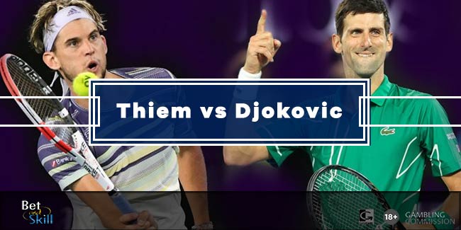 løber tør Tablet Hvad er der galt Dominic Thiem v Novak Djokovic Betting Tips, Predictions & Odds (Australian  Open 2020)