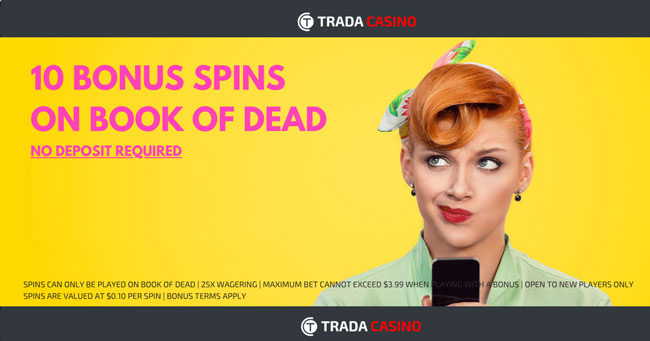 trada casino  free spins