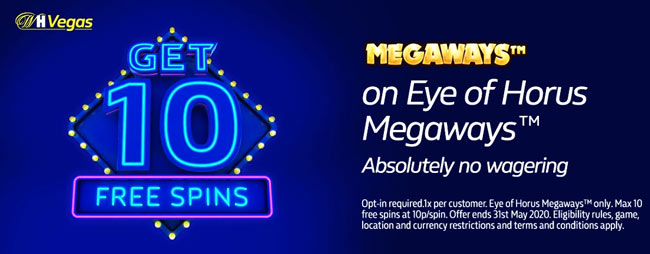 megaways free spins no deposit