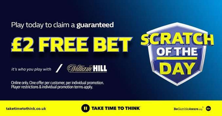 scratch of the day guaranteed free bet